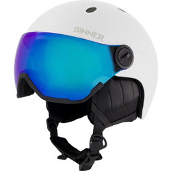 Sinner Titan Visor Κράνος Σκι & Snowboard Λευκό