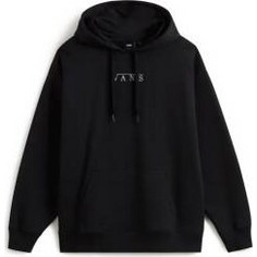 Vans Talk Γυναικείο Φούτερ Oversized με Κουκούλα & Τσέπες Μαύρο VN000RDFBLK