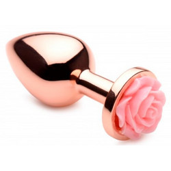 XR Brands Booty Sparks Rose Medium Πρωκτική Σφήνα 8.9cm Ροζ