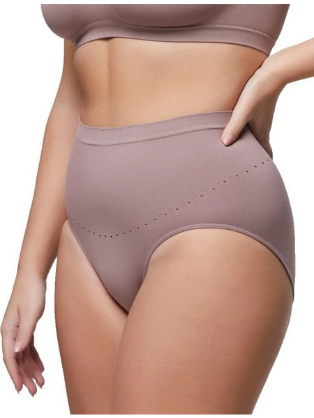 Pompea Κορσές Slip Σύσφιξης χωρίς Ραφές Nude 89624249
