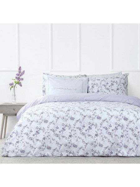 Nima Σετ Σεντόνια King Size Φανελένια 265x280 Merlin White Lilac