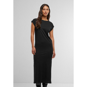 Urban Classics Midi Καλοκαιρινό Καθημερινό Φόρεμα Μαύρο TB7437-00007 Urban Classics Midi Καλοκαιρινό Καθημερινό Φόρεμα Μαύρο TB7437-00007