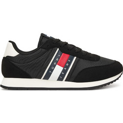 Tommy Hilfiger Classic Runner Ανδρικά Sneakers Μαύρα EM0EM01709-BDS