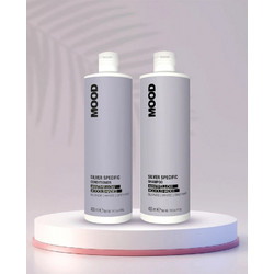 Mood Silver Specific Σετ Περιποίησης Μαλλιών Conditioner 400ml + Σαμπουάν 400ml