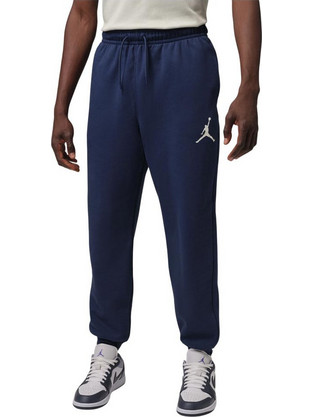 Jordan Air Ανδρικό Παντελόνι Φόρμας Fleece με Λάστιχο Navy Μπλε IR0331-410