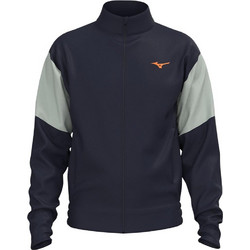 Mizuno Ανδρική Ζακέτα Φούτερ με Φερμουάρ Navy Μπλε K2GCC50426-26