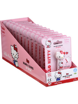 Hello Kitty 3D Lip Balm με Χρώμα 12τμχ