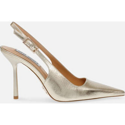 Steve Madden Γόβες Slingback Δερμάτινες με Τακούνι Στιλέτο Χρυσές 1100484