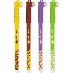 M&G Giraffe Στυλό Gel που Σβήνει 0.5mm Διάφορα Σχέδια AKPB7372