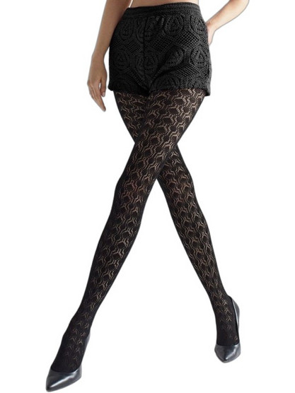 Marilyn Sophia Καλσόν 120 Den με Σχέδιο Μαύρο ZG874G
