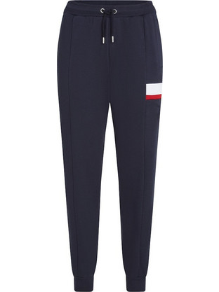 Tommy Hilfiger Ανδρικό Παντελόνι Φόρμας με Λάστιχο Navy Μπλε MW0MW40416-DW5