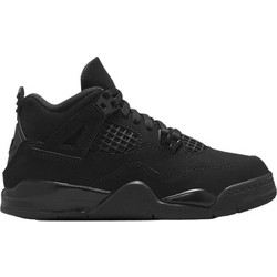 Jordan Air 4 Retro Παιδικά Sneakers Μποτάκια Μαύρα IB4388-010