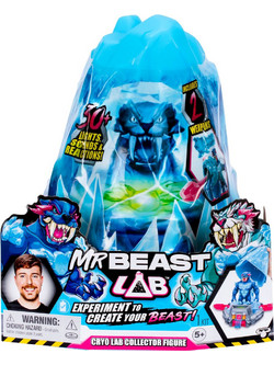 Giochi Preziosi Mr Beast Lab Cryo Lab Collector Figure Σετ Φιγούρες Δράσης για 5+ Ετών