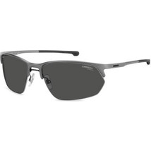Carrera CA064/S R80/IR Ανδρικά Γυαλιά Ηλίου Μάσκα Μεταλλικά Ασημί με Μαύρο Φακό