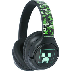 OTL Minecraft MC1241 Ασύρματα Bluetooth Παιδικά Ακουστικά Over Ear Μαύρα Πράσινα
