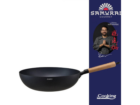 Heinner Samurai Gourmet Τηγάνι Αλουμινίου Αντικολλητικό 32cm HR-SNT-W32