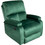 HomeMarkt Πολυθρόνα Relax Βελούδινη Πράσινη DIONI HM3296.05