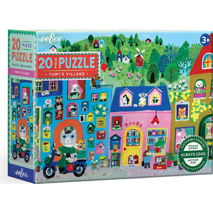 Παιδικό Puzzle eeBoo Yumi's Village 20 Κομμάτια