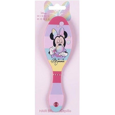 Air Val Minnie Mouse Παιδική Βούρτσα Μαλλιών για Ξεμπέρδεμα Ροζ 112485