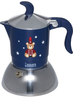 Bialetti Fiammetta Μπρίκι Espresso 2Cups Μπλε