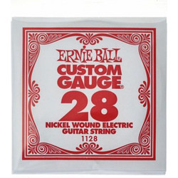 Ernie Ball 1128 Σετ 6 Χορδές Ηλεκτρικής Κιθάρας Nickel Plated Steel 28"