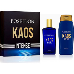 Poseidon Kaos Intense Eau de Toilette 100ml + Shower Gel 250ml