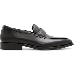 Aldo Seberg Ανδρικά Μοκασίνια Loafers Δερμάτινα Μαύρα 100020633-014