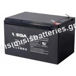 Vega Ritar RT12120 Μπαταρία VRLA-AGM 12V 12Ah