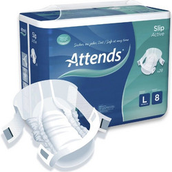 Attends Slip Active 8 Large Πάνες Ακράτειας 28τμχ