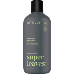 Attitude Matcha & Bergamot Ανδρικό Αφρόλουτρο σε Gel 415ml