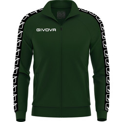 Givova Giacca Tricot Band Ανδρική Ζακέτα Φούτερ με Φερμουάρ Κυπαρισσί BA13