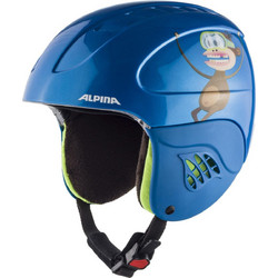 Alpina Carat Monkey Παιδικό Κράνος Σκι & Snowboard Μπλε