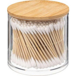 Aria Trade Μπατονέτες Βαμβακερές Bamboo Καφέ 300τμχ