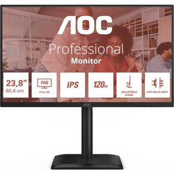 AOC 24E4U IPS HDR Monitor 23.8" 1920x1080 FHD 120Hz 4ms