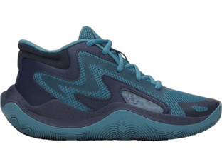 Under Armour Jet '25 Παιδικά Αθλητικά Παπούτσια για Μπάσκετ Πετρόλ 6001587-466