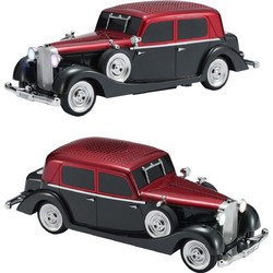 Wster WS-1934 Car Ηχείο Bluetooth 10W με Ραδιόφωνο Κόκκινο Μαύρο