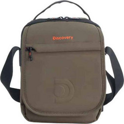 Discovery Ανδρική Τσάντα Ώμου / Χιαστί Χακί D01202-11