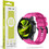Mobile Origin Easy Strap Silicone Λουράκι Σιλικόνης Pink (Universal 20mm)