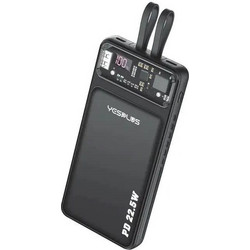 Yesplus Ys-917 Power Bank 10000mAh 22.5W με Θύρα USB-A & Θύρα USB-C Black