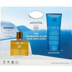 Apivita My Beeloved Oil Nourishing & Repairing Dry Oil 100ml + After Sun Cool & Sooth Face & Body Gel-Cream 100ml