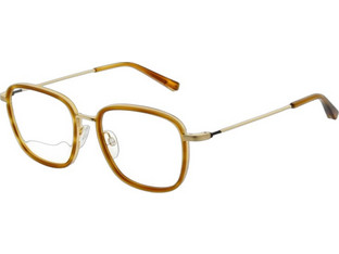 Ted Baker TB8268 107 Ανδρικός Σκελετός Γυαλιών Οράσεως Μεταλλικός Χρυσός Καφέ