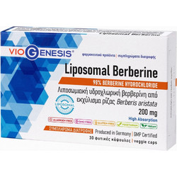 VioGenesis Liposomal Berberine 200mg 30 Κάψουλες