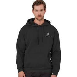 Admiral Logo Hooded Ανδρικό Αθλητικό Φούτερ με Κουκούλα Μαύρο 1921550007