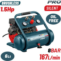 Bormann BAT5006 Κομπρεσέρ Αέρος 6lt 1.5hp