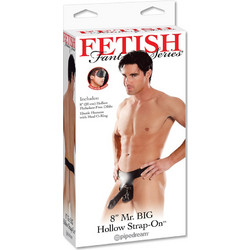 Pipedream Fetish Fantasy Mr Big Harness Strap On με Dildo 20cm Μαύρο