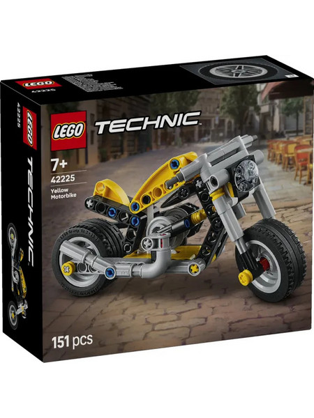 Lego Technic Yellow Motorcycle για 7+ Ετών 42225