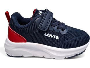 Levi's Παιδικά Sneakers Navy Μπλε Κόκκινα VHUD0023T-0290