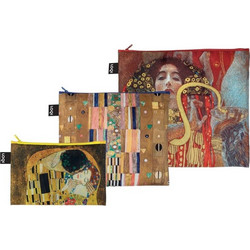Loqi Gustav Klimt ZP.MU.KR Σετ Γυναικείο Νεσεσέρ Αδιάβροχο Πολύχρωμο 3τμχ