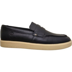 Clarks Lockford Easy Ανδρικά Μοκασίνια Loafers Δερμάτινα Μαύρα 26186192