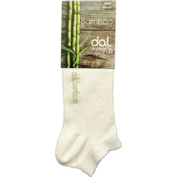 Dal Bamboo Ανδρικές Κάλτσες Κοντές Λευκές 605